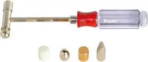 Pro'skit PD-2611 6 In 1 Mini Hammer Set Hand Tools Repair Hardware Tools Multifunctional Hammer