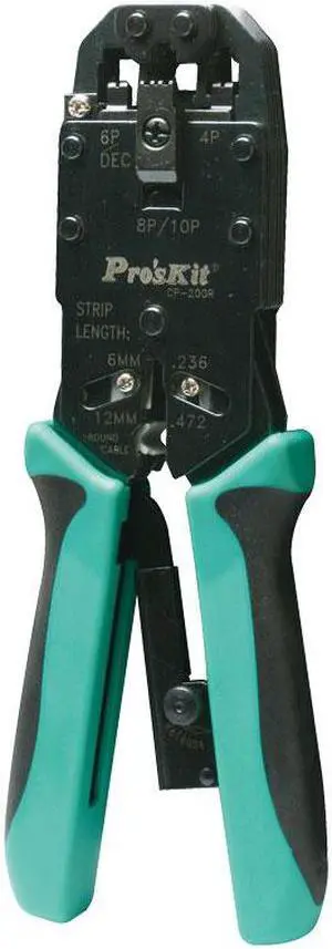 Proskit CP-200R Professional Modular Crimping Tool Plier Cable Cutter Stripper Multitool Electrician Hand Tools