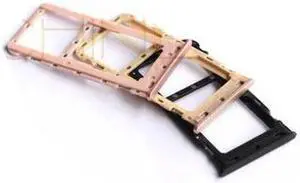 Nano SIM/ Micro SIM Card Tray Holder Micro SD Card Slot Holder Adapter for Xiaomi Redmi redmi 5 (Gold)