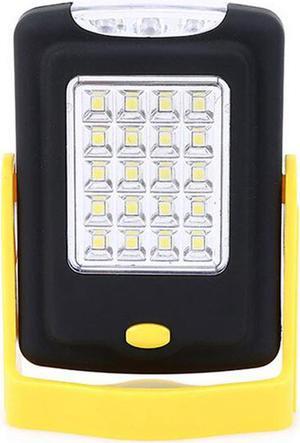 Portable Mini COB LED Camping Tent Light Emergency Work Lamp Handheld Flashlight Torch For Outdoors - Yellow