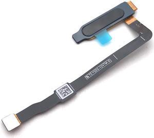Home Button Key FingerPrint Touch ID Sensor Flex Cable Ribbon Replacement Parts For Motorola Moto G6 5.7"  (Black)