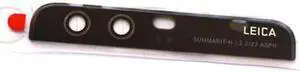 Back Rear camera glass lens with sticker for Huawei Ascend P10 (Black) Back Rear camera glass lens with sticker for Huawei Ascend P10 (Black)