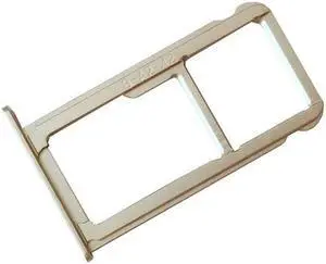 New SIM Card Tray Slot For Huawei P10 Lite Sim Cards Adapters Replacement Parts (Gold)