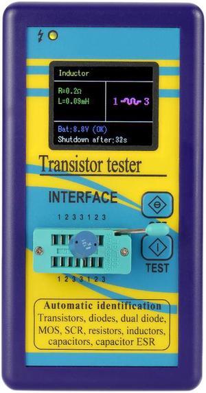 128*160 Multi-purpose Transistor Tester Diode Thyristor Capacitance Resistor Inductance MOSFET ESR LCR Meter TFT Color Display