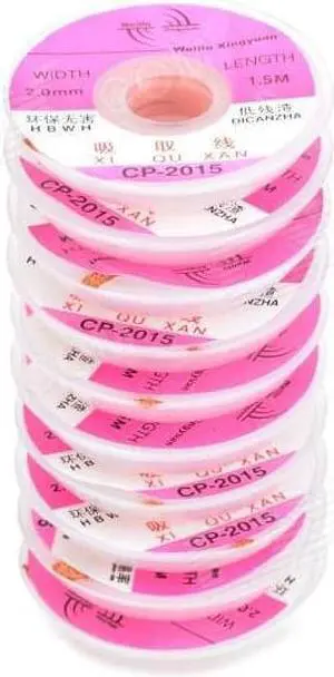 WLXY WL-2015 2.0mm Copper Desoldering Braid Solder Remover Wick - Golden