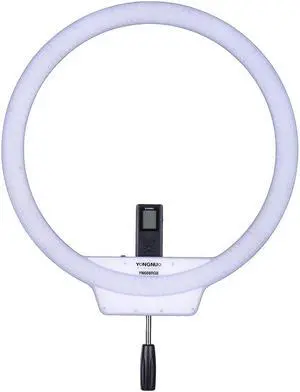 YONGNUO YN608 RGB LED Video Light Photography Video Ring Light 5500K+RGB Full Color with Remote Controller for Live Video and Selfie