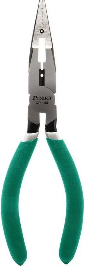 Multi-function Carbon Pliers With Pressure Clamp Tip Nozzles At Telecommunication Terminals