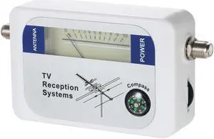 Digital Satellite Signal Finder Satellite Finder Satellite Signal Meter TV Antenna Satellite Signal Finder Meter with Compass