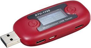 Multi-functional USB Tester Voltmeter Voltage Current Ammeter Power Meter LCD display Compatible with Phone Computer Power bank