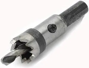 WLXY WL-K15 15mm High Speed Steel Cutter Hole Saw - Grey