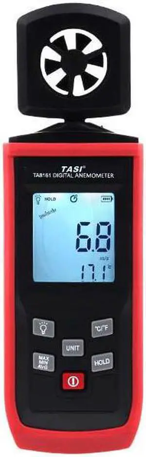 TA8161 Handheld anemometer ,Digital Anemometer, Integrated measure wind speed instrument with Backlit display