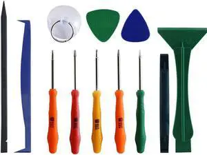 BST-288 12 in 1 Mobile Phone Repair Tools Kit Spudger Pry Screen Opening Tool Screwdriver Set for iPad iPhone X 7 8 5 5s 6 Plus