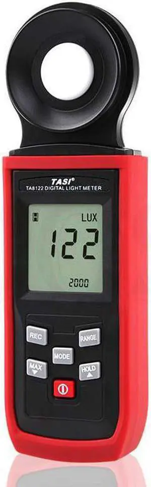High quality TASI TA8122 200,000Lux Digital LCD backlight Pocket Light Meter Lux/FC Measure Tester tachometer luxmeter