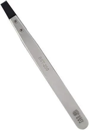 BST-250 High Quality Stainless Steel Anti-Static Tweezers With Replaceable Tip