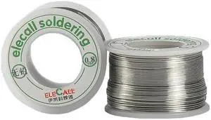 ELECALL New Arrival 41SN Pure Tin 0.8mm 75g Rosin Core Tin/Lead Rosin Roll Flux Reel Lead Melt Core Soldering Tin Solder Wire