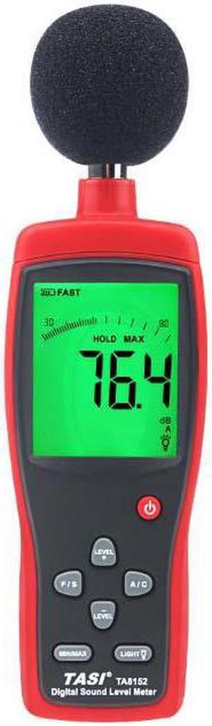 TA8152 Digital Sound Level Meter ,Noise meter decibel tester Noise tester,1.5dB accuracy range: 30~130dBA / 35~130dBC