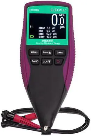 EC781FN Digital Painting Digital Thickness Tester Paint Thickness Meter Coat Coating Thickness Gauge 0.3mm