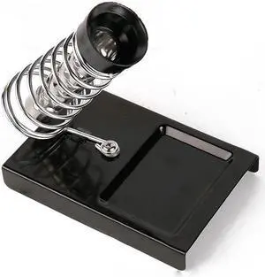 ELECALL C-4 Soldering Iron Support Stand Station Metal Base Rectangle Stand Holder Base Support Station Safety Protecting Base