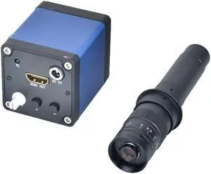 New 2.0MP HDMI Industry Digital Video Microscope Camera HD Camera  & 180X C-mount Lens for Microscopes