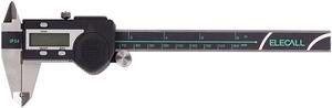 ELECALL Digital Vernier Caliper 200mm Electronic Stainless Steel Caliper Waterproof IP54 Digital Messschieber Paquimetro