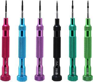 BEST-9901S 6PCS Small Screwdriver Set Magnetic Electronic Screwdrivers Set for Mobile Phone Notebook Laptop Tablet