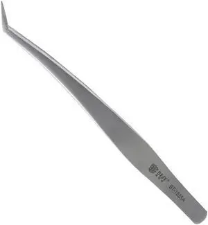 BST-152SA Stainless Steel Anti-Static Eyelash Tweezers Superhard Eyelash Extension Tool