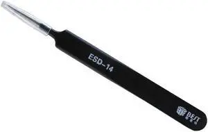 BST-14 Precision Tweezer Antistatic Tweezers Stainless Tweezers Model pointed