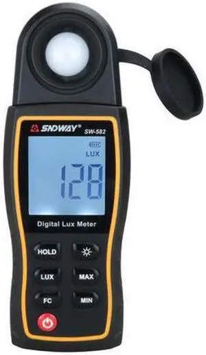 SNDWAY SW-582 Digital luxmeter Lux / FC meter Light Meter for photography Luminometer Photometer hand-held spectrometer Illuminomete 200000Lux
