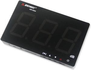 SNDWAY SW-525A Digital Sound level meter 30~130db large screen display Restaurant Bar Indoor/office/home Wall hanging type noise meter decibel