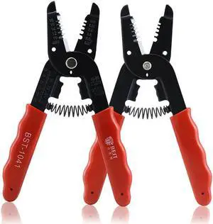 BST-1041 High quality Cable Wire Stripper Cutter Crimper Automatic Multifunctional Terminal Crimping Plier Tools