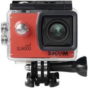 SJCAM SJ4000 WiFi Action Camera 1080P 2.0 inch Screen HD Diving 30M Waterproof Mini Camcorder - Red