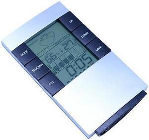 CX-506 Digital LCD Thermometer Hygrometer Barometer Forecast Temperature Humidity Meter Backlight Clock Weather Station