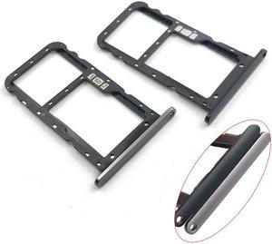 SIM Card Holder Tray Slot Compatible For ASUS Zenfone 5 ZE620KL 6.2" Replacement Part SIM Card Card Holder Adapter Socket (Blue)