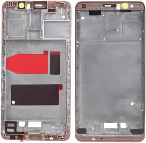 Front Housing Frame + Earpiece Mesh Replacement Part For Huawei Mate 9 (Rose Red)