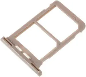 Dual SIM Card Tray Slot Holder Part For Samsung Galaxy Tab S3 9.7 T820 T825 (Gold)