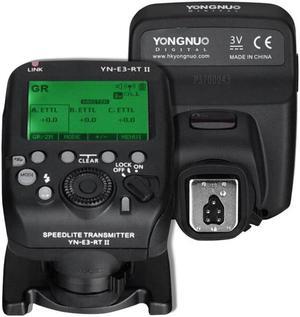 YONYNUO YN-E3-RT II On-Camera Flash Speedlite Transmitter Flash Trigger Compatible for ST-E3-RT/600EX-RT/YN-E3-RT/YN968EX-RT/YN600EX-RTII/YN686EX-RT/YNE3-RX
