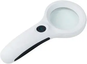 Pro'sKit MA-019 3X Mini Pocket LED Lights Handheld Magnifying Glass For Can Be Check Reading A Newspaper