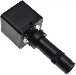 2019 NEW 1080P 2K 60fps Industry Microscope HD Video Microscope Camera & 120X C-Mount Lens