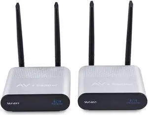AU680 Wireless Audio Transmitter and Receiver Long Distance Remote Control 100Metres for Home Entertainment