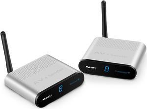 2.4GHz Wireless AV VCD Audio Video Transmitter and Receiver with Remote Control 200 Metres RCA-220 for Transmission