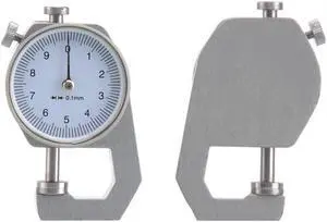 Measuring Instruments 0-10mm Electronic Thickness Gauge Precise Digital Micrometer Thickness Meter Tester Flat Type
