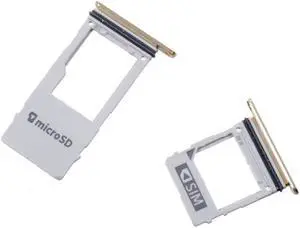 A530 Single Sim Card Tray & Micro SD Memory Card Holder Socket for Samsung Galaxy A8 2018 (Gold)