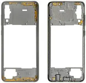 Housing Middle Frame Bezel replacement parts For Samsung Galaxy A70 A705 Middle Plate Cover (White)