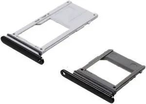 A530 Single Sim Card Tray & Micro SD Memory Card Holder Socket for Samsung Galaxy A8 2018 (Black)
