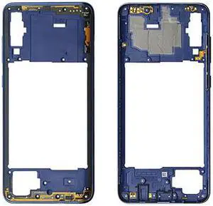Housing Middle Frame Bezel replacement parts For Samsung Galaxy A70 A705 Middle Plate Cover (Blue)