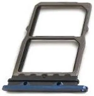 Micro Nano SIM Card Holder Tray Slot Holder Adapter Socket For Huawei Mate 20 (Light Blue)