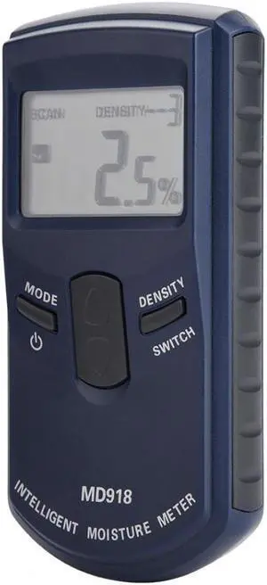 MD918 Wood Moisture Meter Digital LCD Inductive 4%-80% RH Wood Hygrometer Detector Timber Humidity Tester