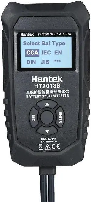 Hantek 6V 12V 24V LCD Digital Car Battery Analyzer Automotive Vehicle Battery Diagnostic Tester Tool Digital Tester