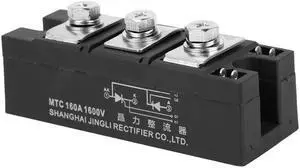 MTC160A 1600V Two-way Thyristor Module Silicon Controlled Rectifier Diode Metal Case 3 Pins 160A Bridge Rectifier