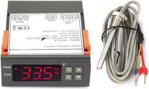 MH1301B Digital Thermostat Adjustable Electronic Microcomputer Temperature Controller Switch AC220V Microcomputer Controlling